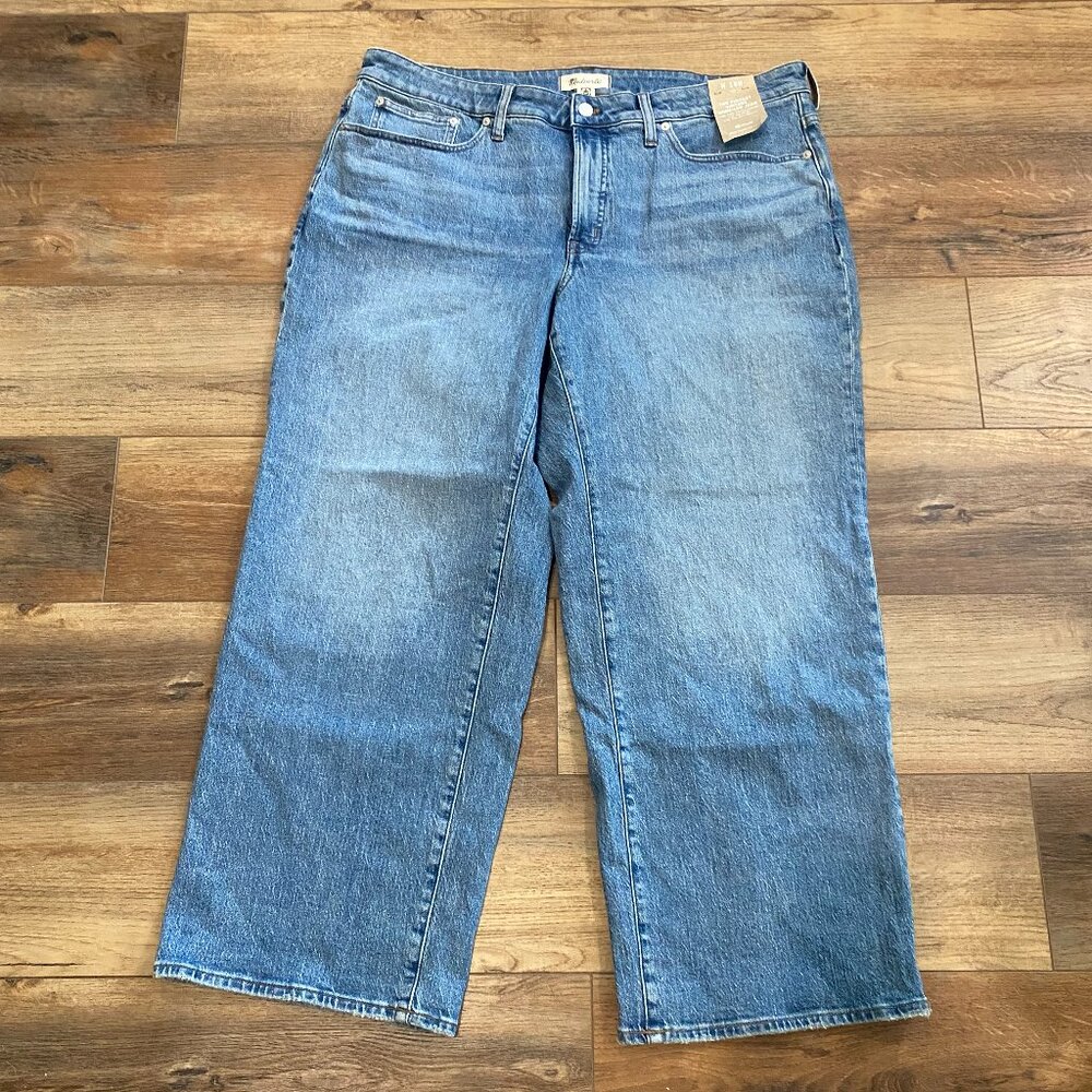 NWT Madewell The Perfect Vintage Wide Leg Jeans Size 18W